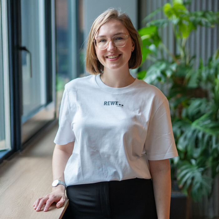 REWE Group T-Shirt Weiß / Bunt Miniaturansicht