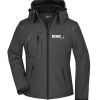 JN1001 | Ladies´ Winter Softshell Jacket Black Miniaturansicht